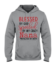 Blessed By God Spoiled By My Nana Hooded Sweatshirt tile
