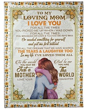 To My Mom - Special Blanket For Mom Fleece Blanket tile