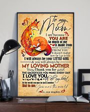 TO MY MUM - FOX - THANK YOU 16x24 Poster lifestyle-poster-2