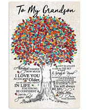TO MY GRANDSON 16x24 Poster front