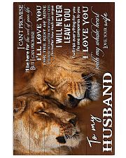 TO MY HUSBAND 16x24 Poster front