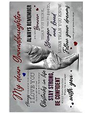 Grandma to Granddaughter - Fllow Your Dream 16x24 Poster front