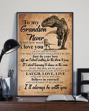 GRANDPA TO GRANDSON 16x24 Poster lifestyle-poster-2