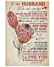 TO MY HUSBAND - KINGPROTEA - I LOVE YOU 16x24 Poster front