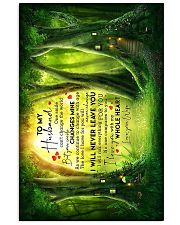 TO MY HUSBAND - LOVE TREE - I LOVE YOU 16x24 Poster front