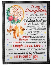 I'M PROUD OF YOU - LOVELY GIFT FOR DAUGHTER Fleece Blanket tile