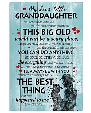 MY DEAR LITTLE GRANDDAUGHTER 16x24 Poster front