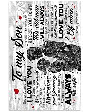 To My Son - Hugging - I Hope You Believe 16x24 Poster front