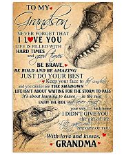 GRANDMA TO GRANDSON 16x24 Poster front