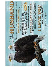 TO MY HUSBAND - EAGLES - I LOVE YOU 16x24 Poster front