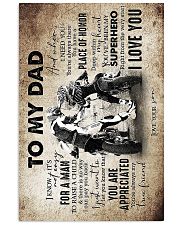 To My Dad - Motorbike - Poster 16x24 Poster front