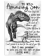 POSTER - TO MY SON - DINO - I HOPE 16x24 Poster front