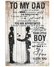 POSTER - TO MY DAD - MY DAD MY HERO 16x24 Poster front
