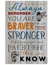 GRANDMA TO GRANDKIDS - T REX - ALWAYS REMEMBER 16x24 Poster front