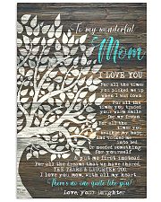 DAUGHTER TO MOM 16x24 Poster front