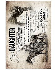 Daughter - Horse Riding - Wherever Your Journey 16x24 Poster front