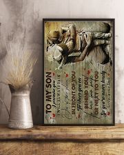 To Son - I Promise You I will Always - Poster 16x24 Poster lifestyle-poster-3