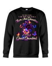 Being A Great Grandma Crewneck Sweatshirt tile