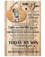 To Son - Hugging - I Sometimes Wish You Were 16x24 Poster front