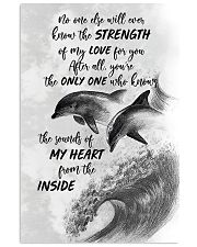 POSTER - TO MY DAUGHTER - DOLPHIN - NO ONE 16x24 Poster front