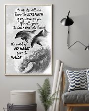 POSTER - TO MY DAUGHTER - DOLPHIN - NO ONE 16x24 Poster lifestyle-poster-1
