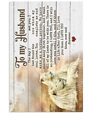 HUSBAND - LION - I LOVE YOU THEN NOW FOREVER 16x24 Poster front