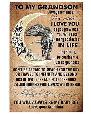 TO MY GRANDSON - MOON - BABY BOY 16x24 Poster front