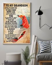 GRANDMA TO GRANDSON - SKIING 16x24 Poster lifestyle-poster-1