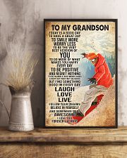 GRANDMA TO GRANDSON - SKIING 16x24 Poster lifestyle-poster-3