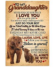 GRANDDAUGHTER - ART - I'LL ALWAYS BE WITH YOU 16x24 Poster front