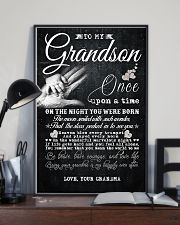 TO MY GRANDSON 16x24 Poster lifestyle-poster-2