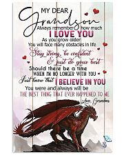 TO MY GRANDSON - DRAGONS - I LOVE YOU 16x24 Poster front