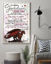 TO MY GRANDSON - DRAGONS - I LOVE YOU 16x24 Poster lifestyle-poster-1
