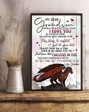 TO MY GRANDSON - DRAGONS - I LOVE YOU 16x24 Poster lifestyle-poster-3