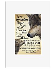 GRANDMA TO GRANDSON 16x24 Poster front