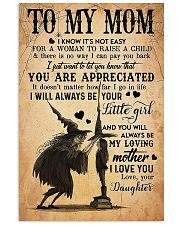 To My Mom - Halloween - You Are Appreciated 16x24 Poster front