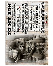 To My Son - I Sometimes Wish You Were Still Small 16x24 Poster front
