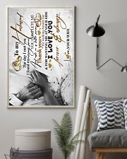 TO MY HUSBAND - HAND IN HAND - THE DAY I MET YOU 16x24 Poster lifestyle-poster-1