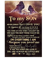 MOM TO SON - LOOK INTO - ALL HAPPINESS 16x24 Poster front