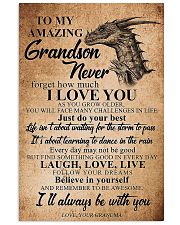 GRANDMA TO GRANDSON 16x24 Poster front