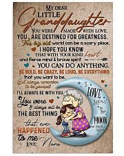 NANA TO GRANDDAUGHTER 16x24 Poster front
