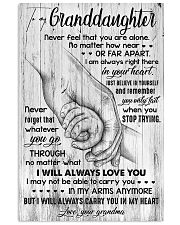 Grandma to Granddaughter - I Will Always Love You 16x24 Poster front