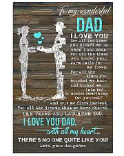 POSTER - TO MY DAD - I LOVE YOU 16x24 Poster front