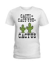 Funny Cactus Shirt Ladies T-Shirt tile