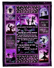 To My Daughter - Special Blanket For Daughter Small Fleece Blanket - 30" x 40" front
