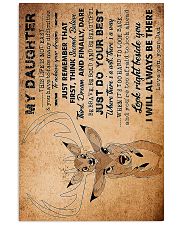 Dad To Daughter - This Life Is Not Easy - Poster 16x24 Poster front
