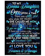 BONUS MOM TO BONUS DAUGHTER 16x24 Poster front