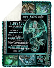 Dragon - Son - This Old Dragon Will Always Have Sherpa Fleece Blanket tile