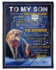 BELIEVE IN YOURSELF - LOVELY GIFT FOR SON Small Fleece Blanket - 30" x 40" front