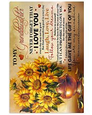 Grandma to Granddaughter - You Are My Sunshine 16x24 Poster front